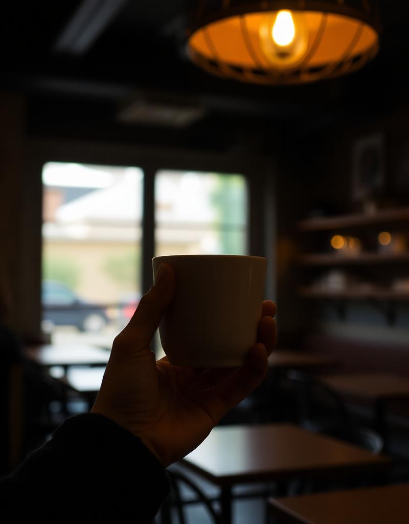 Lifestyle social content cafe shoot